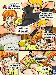 Sweet teen slut gets roughly rammed by Johnny Bravo