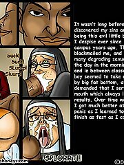 Pregnant nun gets abused by several ebony brothers